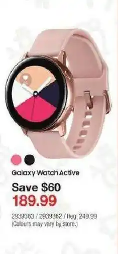 Staples Galaxy WatchActive offer