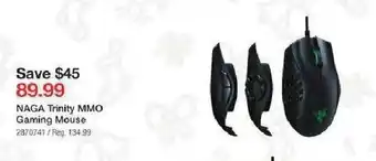 Staples NAGA Trinity MMO Gaming Mouse offer