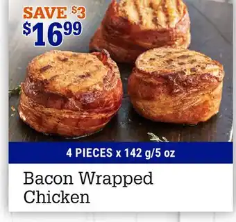 M & M Food Market Bacon Wrapped Chicken offer