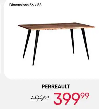 Meubles RD PERREAULT offer