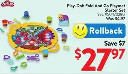 Walmart Play-Doh Fold And Go playmat starter set offer
