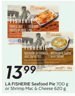 Sobeys LA FISHERIE Seafood Pie offer