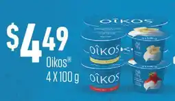 Fortinos OIKOS , 4 X 100 g offer