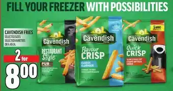 Metro CAVENDISH FRIES offer