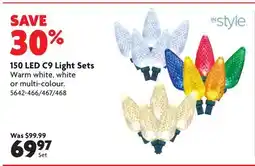 Home Hardware 150 LED C9 Light Sets offer