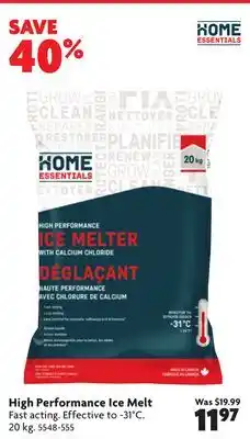 Home Hardware High Performance Ice Melt offer