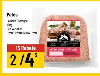 Mayrand La belle Bretagne Pâtés offer