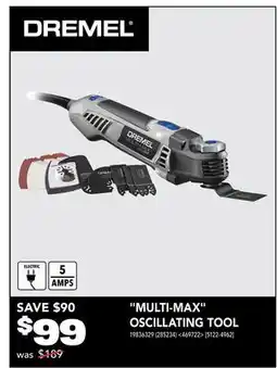 RONA DREMEL MULTI-MAX OSCILLATING TOOL offer