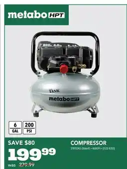 RONA METABO COMPRESSOR offer