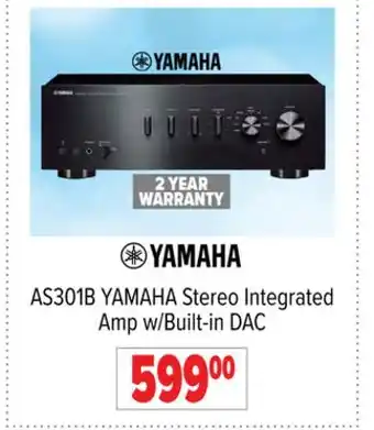 2001 Audio Video AS301B Stereo Integrated Amp w/Built-in DAC offer