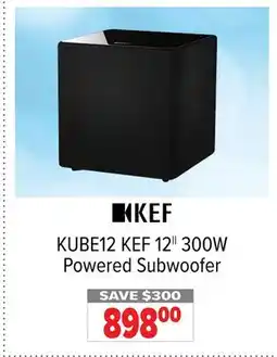 2001 Audio Video KUBE12 12 300W Powered Subwoofer offer
