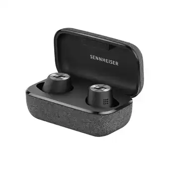 Best Buy Sennheiser Momentum 2 In-Ear True Wireless Headphones - Black- Certified Refurbished offer