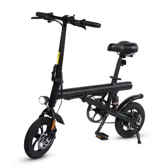 Best Buy XPRIT 12'' Electric Bike, Max Speed 15 MPH, Up to 37 Miles Travel Range, Electric Commuter Bicycle with Rear Suspension, Head offer