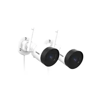 Best Buy Defender Guard 2K Resolution Indoor/Outdoor Security Surveillance Wi-Fi. Plug-In Power. IP Camera with Remote Mobile Viewing offer