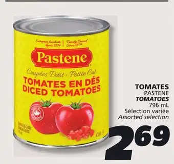 IGA PASTENE TOMATOES offer