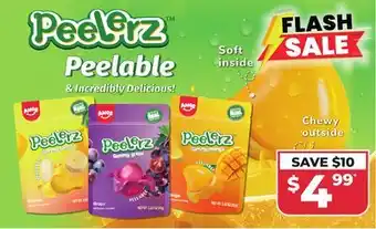 Showcase Peelerz Peelable offer