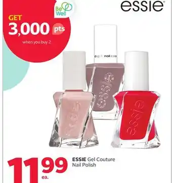 Rexall ESSIE Gel Couture Nail Polish offer