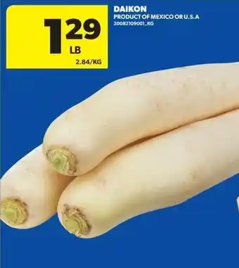 Real Canadian Superstore Daikon offer