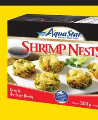 Giant Tiger Aqua Star Shrimp Nests offer