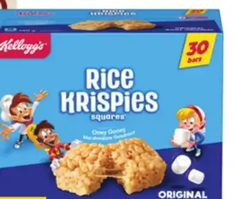 Giant Tiger Kellogg's Rice Krispies squares offer