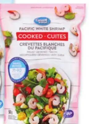 Walmart Great Value Raw or Cooked Shrimp offer