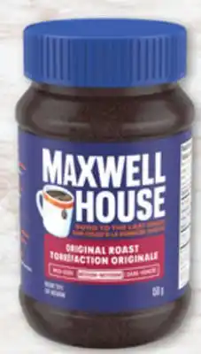 Walmart Maxwell House Instant Coffee offer