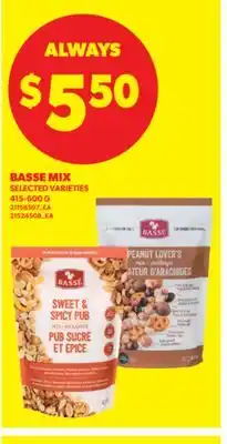 Real Canadian Superstore BASSE MIX, 415-600 G offer