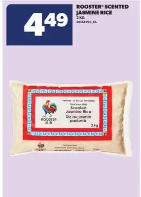 Real Canadian Superstore ROOSTER SCENTED JASMINE RICE, 2 KG offer