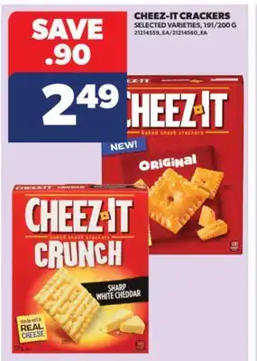 Real Canadian Superstore CHEEZ-IT CRACKERS offer