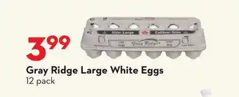 Longo's Large White Eggs offer