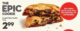 Longo's Epic Cookie offer