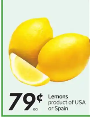 Sobeys Lemons offer