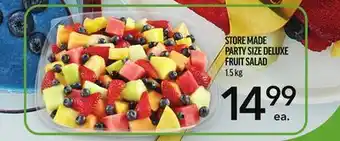 Metro STORE MADE PARTY SIZE DELUXE FRUIT SALAD offer