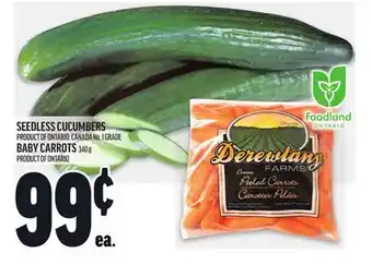 Metro SEEDLESS CUCUMBERS offer