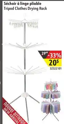 Sushi Shop Tripod Clothes Drying Rack offer