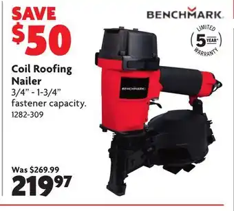 Home Hardware Coil Roofing Nailer offer