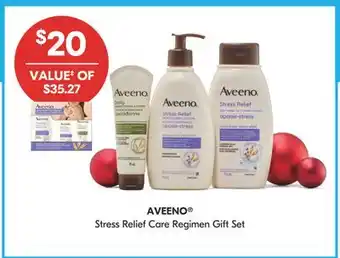 Shoppers Drug Mart AVEENO Stress Relief Care Regimen Gift Set offer