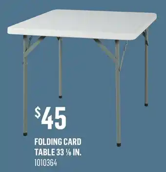 Canac Folding Card Table 33 1/8 in offer
