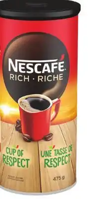 Rossy NESCAFÉ Instant coffee offer