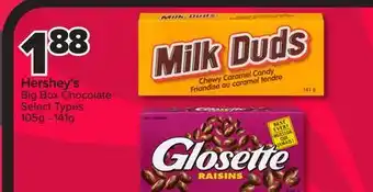 PharmaChoice Hershey's Big Box Chocolate offer