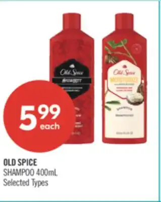 Shoppers Drug Mart OLD SPICE SHAMPOO 400mL offer