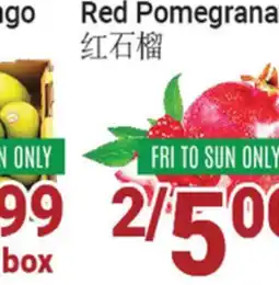 Oceans Fresh Food Market Red Pomegranate offer