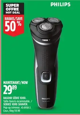 Canadian Tire Philips SERIES 1000 SHAVER offer