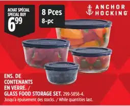 Canadian Tire Anchor Hocking While quantities last offer