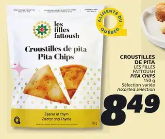 IGA LES FILLES FATTOUSH PITA CHIPS offer