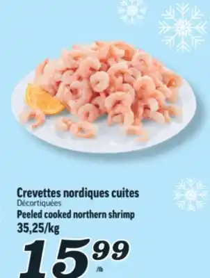 Marché Richelieu CREVETTES NORDIQUES CUITES | PEELED COOKED NORTHERN SHRIMP offer