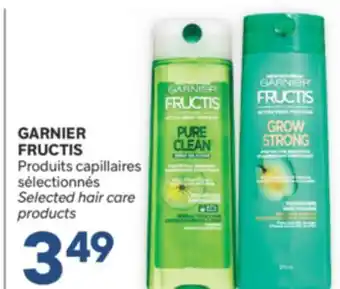 Brunet GARNIER FRUCTIS Produits capillaires sélectionnés offer