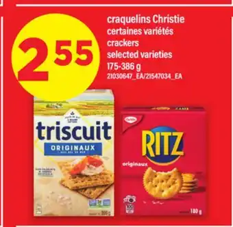 Maxi CRAQUELINS CHRISTIE | CRACKERS 175-386 g offer