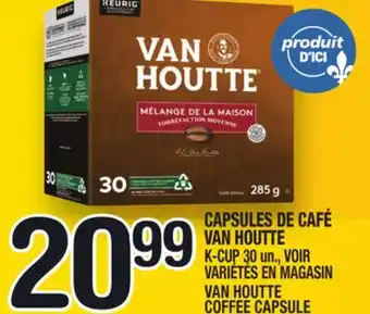 Marche Ami CAPSULES DE CAFÉ VAN HOUTTE | VAN HOUTTE COFFEE CAPSULE offer