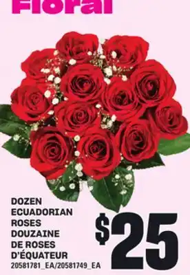 Independent City Market DOZEN ECUADORIAN ROSES offer